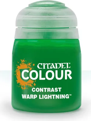 Produktbild von Citadel Contrast Paint (Warp Lightning) - Kontrastfarbe - Grün