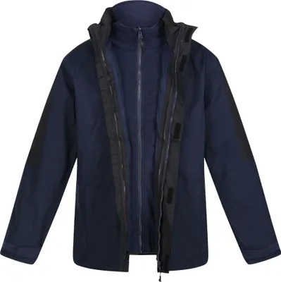 Produktbild von Regatta TRA130 | Defender III 3-in-1 Jacket - Farbe: Navy/Black - Größe: S