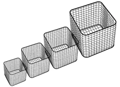 Immagine prodotto di Elzusha - Contenitore in acciaio inossidabile per provette, 12 x 12 x 12 cm