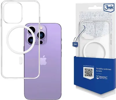 Zdjęcie produktu dla 3MK MagCase iPhone 14 Pro Max 6,7"przezroczysty