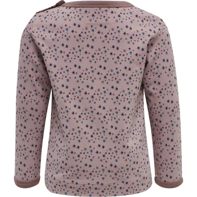 Produktbild von Hummel hmlSTAR T-SHIRT L/S - WOODROSE - 104 - woodrose, Größe:74