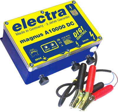 Produktbild von Electra Elektrozaungerät magnus A10000DC - Hochleistungsgerät für den 12V-Betrieb