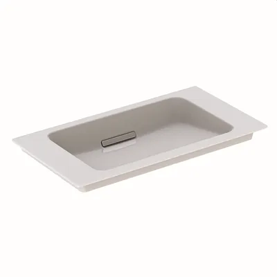 Produktbild von Geberit ONE Möbelwaschtisch 500391, ohne Hahnloch, mit Überlauf, 750x400mm, 500.391.01.2