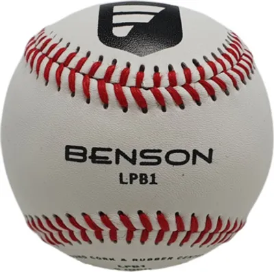 Obrázek produktu pro Benson LPB1 9 palců oficiální velikosti bílý baseballový míč | Tréninkový míč