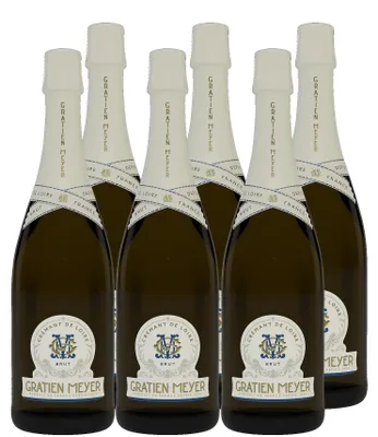 Produktbild von 6x Gratien & Meyer Crémant de Loire A.O.C. Brut