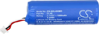 Immagine prodotto di TECHTEK Batteria compatibile con [3GEN] DermLite 4, DermLite DL4W sostituisce DL4-1306a, per DL4B
