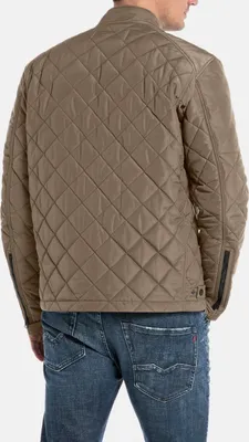 Produktbild von Replay Jacke Kurze Steppjacke mit Stehkragen und Eingrifftaschen