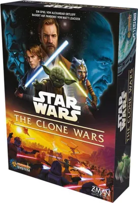 Zdjęcie produktu dla Star Wars The Clone Wars (gra planszowa z systemem Pandemic)