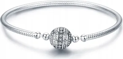 Immagine prodotto di Bracciale Pandora Modulares SHINY PAVE, lunghezza 23 cm