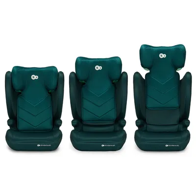 Zdjęcie produktu dla Kinderkraft fotelik samochodowy i-spark i-size 100-150cm zielony