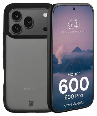 Produktbild von Handyhülle für Honor 600 5G / 600 Pro 5G, Bizon Case Angelo, Getönte mit schwarzem Rahmen