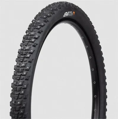 Produktbild von 45NRTH Kahva Faltreifen, 27.5x2.1", 54-584, 240 konkave Karbid Spikes, 60TPI, Tubeless Ready