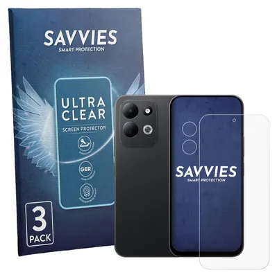 Produktbild von 6x Für Xiaomi Redmi 17 (Display+Kamera) Schutzfolie Savvies Displayschutz Display Schutz Folie Klar Transparent