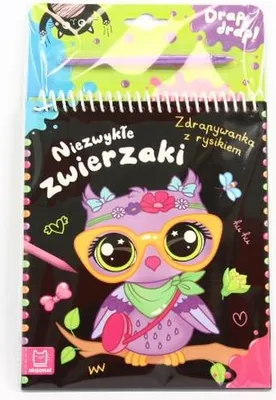 Produktbild von Zdrapywanka z rysikiem Niezwykłe zwierzaki / Aksjomat