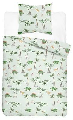 Produktbild von Bettwäsche, Baumwollbettwäsche für Kinder 160x200 xoxo 5712a Dinosaurier