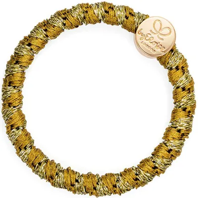 Produktbild von By Eloise London Gold Circle Woven Olive Green