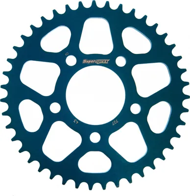 Produktbild von Alu-Kettenrad Supersprox 525 - 43Z (schwarz) RAL-7:43-BLK|ID 110,0 LK 130,8 5-Loch