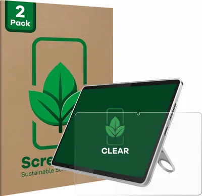 Produktbild von 2x ScreenLeaf Schutzfolie für Lenovo Tab 10.1" nachhaltiger Displayschutz Display Schutz Folie Klar Transparent