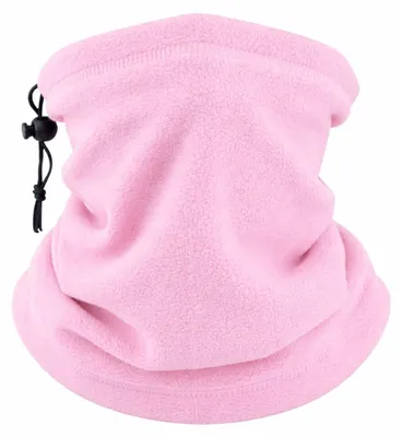 Zdjęcie produktu dla Ocieplacze na szyję Jumadas – odcień baby różowy – polar – regulowane – komin dla dorosłych