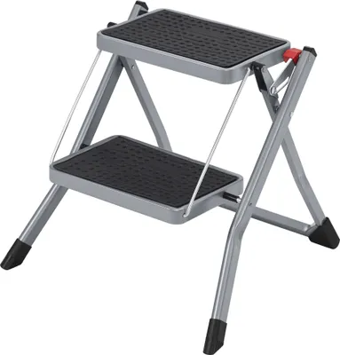 Produktbild von SONGMICS Trittleiter, Leiter mit 2 Stufen, Klapptritt, bis 150 kg belastbar