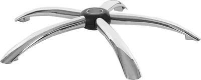 Produktbild von Fußkreuz 65cm, Drehstuhl Bürostuhl Chefsessel, Chrom Loch Ø5cm