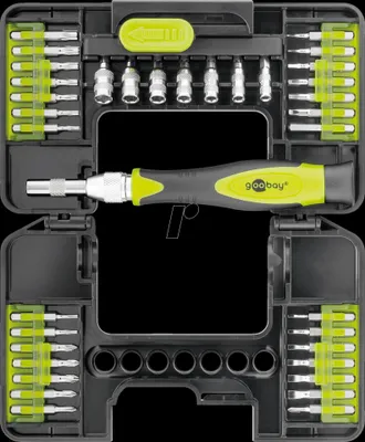 Produktbild von 37-teiliges Präzisionsschraubendreher-Set