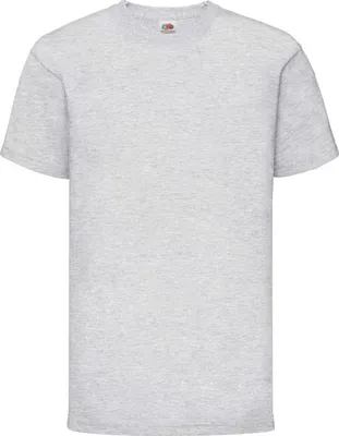 Produktbild von Kinder-T-Shirt, Kurzarm - FOL VALUEWEIGHT T/K - h.grey - Größe 9/11