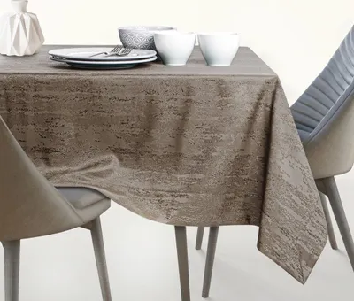 Zdjęcie produktu dla Obrus plamoodporny VESTA 140x180 Cappuccino AmeliaHome