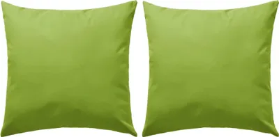 Immagine prodotto di The Living Store Cuscini da giardino 2 pezzi 45 x 45 cm Verde mela