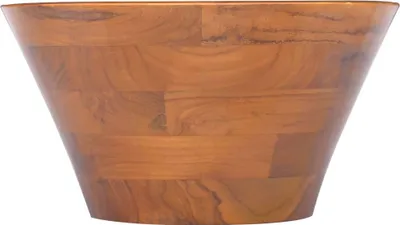 Produktbild von vidaXL Waschbecken Massivholz Teak Φ40x20 cm