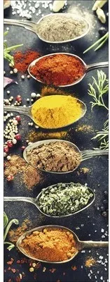 Produktbild von Leinwandbild Vintage Herbage I 27x77 cm