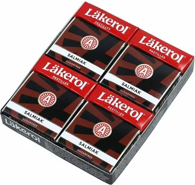 Produktbild von Läkerol Salmiak sugarfree 4x25g
