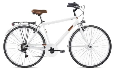 Immagine prodotto di Letoule Tropaiz - City Bike 28 - 6V Steel Man - Neve (Bianco)