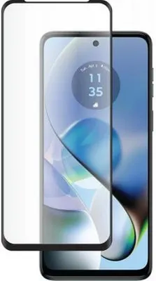 Produktbild von BigBen Connected, Bildschirmschutz aus Glas 2.5D Kratzfest für Motorola G54, Schwarz transparent