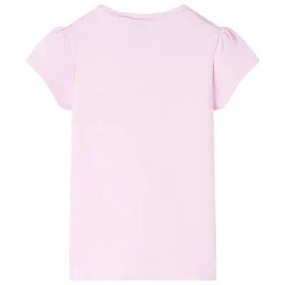 Immagine prodotto di vidaXL Maglietta per bambini rosa chiaro 128
