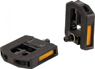 Immagine prodotto di Pedale pieghevole ergotec EP-F nero - ripiegabile senza attrezzi per bici pieghevoli ed elettriche