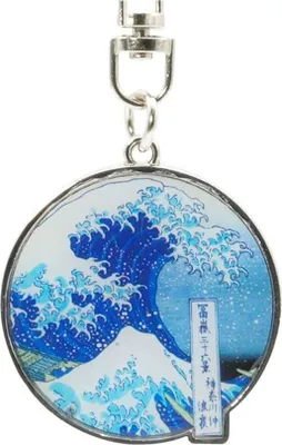 Productafbeelding van Hokusai sleutelhanger: De Grote Golf