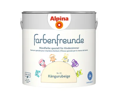 Produktbild von Alpina Farbenfreunde Nr. 01 kängurubeige 2,5 L matt