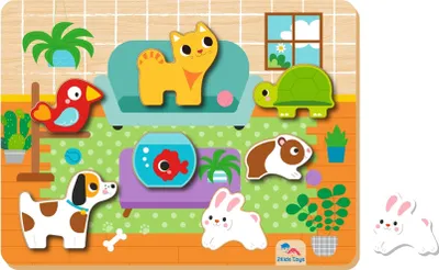 Obrázek produktu pro 2kids Toys – Vkládací puzzle se zvířátky