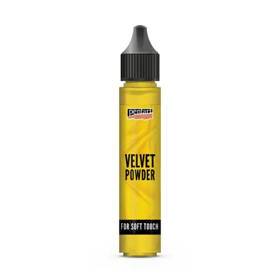 Produktbild von PENTART Samtpulver, 4 g, Citrin