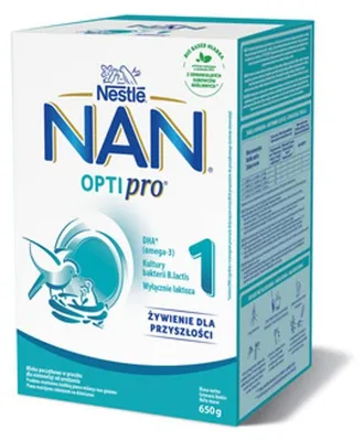 Produktbild von Nestlé NAN OPTIPRO 1, Anfangsmilch für Säuglinge, 2 x 325 g