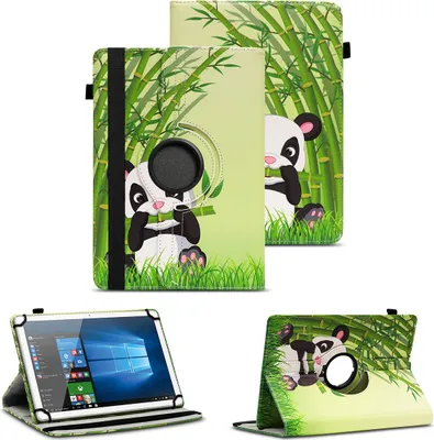 Produktbild von Tablet Hülle für XGODY Tab M10 10,1 Zoll 360° Drehbar Case Cover Stand SchutzFarben:Motiv 11