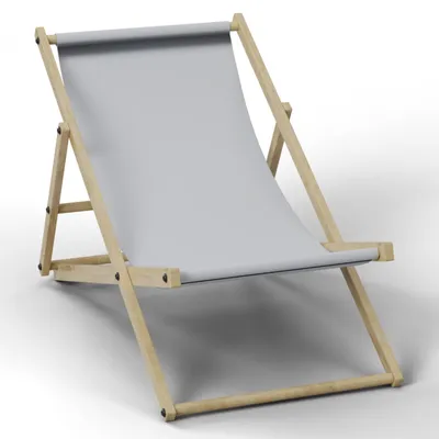 Produktbild von Liegestuhl Beige Liege Stuhl Strand Strandliege Sonnenliege Gartenliege Klappstuhl Lounge Chill 4 Stück