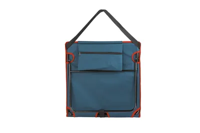 Produktbild von Rocktrail Campingmatte mit Rückenlehne zusammenfaltbar mit praktischer Tragetasche ca. 161 x B 53 x H 2,5 cm Blau