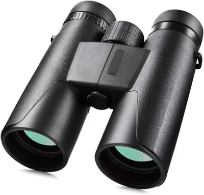 Produktbild von Fernglas – 10 x 42, wasserdicht – leicht und spritzwassergeschützt – für Erwachsene und Kinder – für Vogelbeobachtung, Jagd, Theater und Boote – BAK4