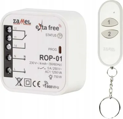 Obrázok produktu pre Rádiová riadiaca súprava (ROP01+P257/2), RZB-05, exta zdarma Zamel