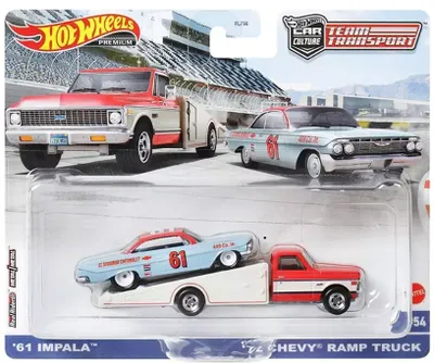 Produktbild von Hot Wheels Car Culture: Team Transport HKF40, Auto-Modellsatz, 3 Jahr(e), Blau, Rot, Weiß