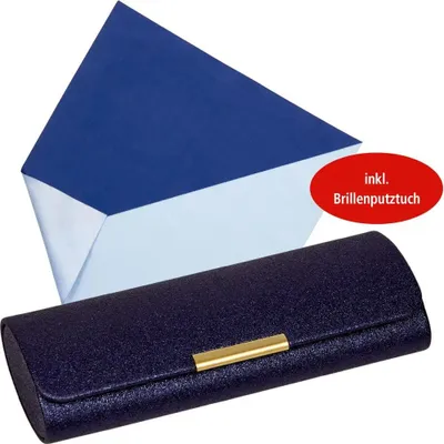 Produktbild von Brillenetui Mit Putztuch - Glitzer