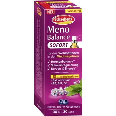 Produktbild von Schaebens Meno Balance Sofort-Spray Inhalt 30ml