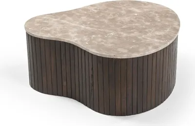 Produktbild von Starfurn - Nomi Couchtisch - Braun - 73x84x34 cm